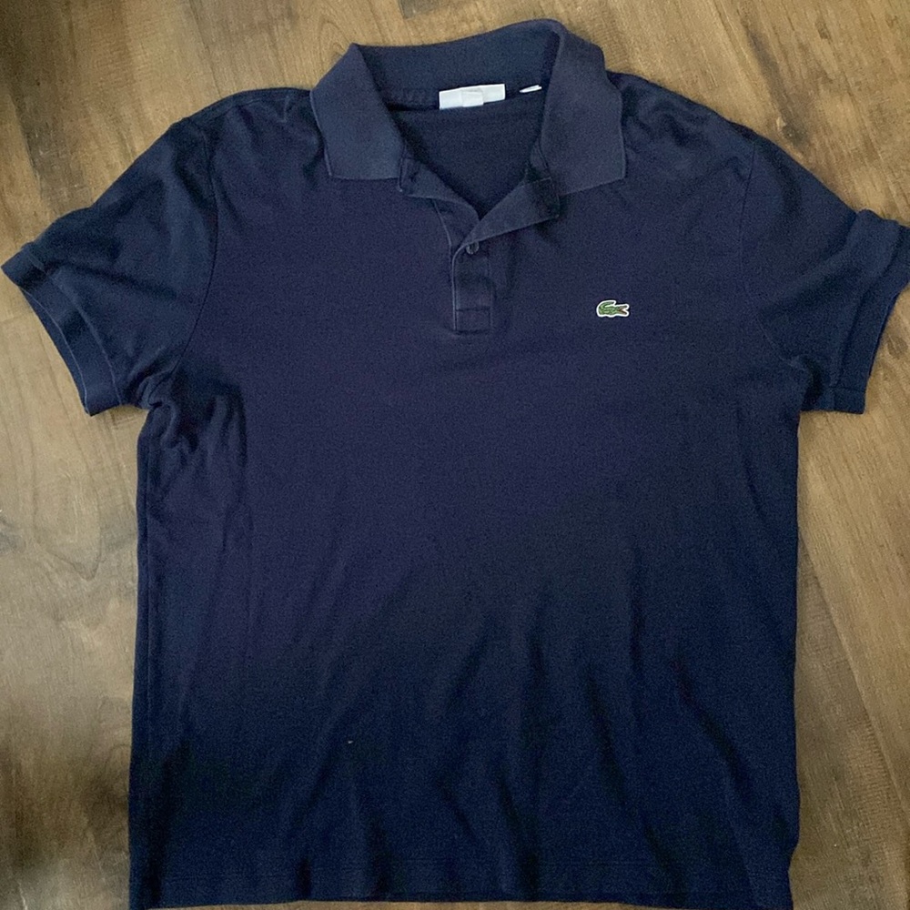 Lacoste Navy shirt